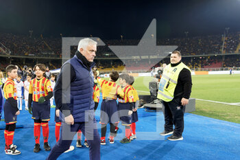 2023-02-11 - Coach José Mourinho (AS Roma) - US LECCE VS AS ROMA - ITALIAN SERIE A - SOCCER
