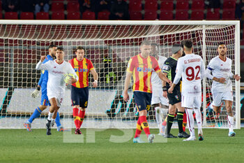 2023-02-11 - Paulo Dybala (AS Roma) celebrates after scoring a goal - US LECCE VS AS ROMA - ITALIAN SERIE A - SOCCER