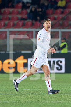 2023-02-11 - Paulo Dybala (AS Roma) celebrates after scoring a goal - US LECCE VS AS ROMA - ITALIAN SERIE A - SOCCER