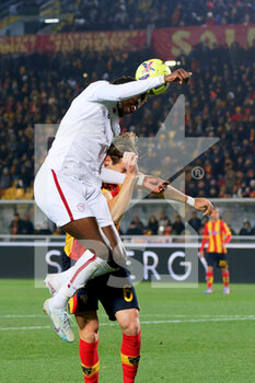 2023-02-11 - Tammy Abraham (AS Roma)
and Federico Baschirotto (US Lecce) - US LECCE VS AS ROMA - ITALIAN SERIE A - SOCCER
