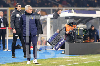 2023-02-11 - Coach José Mourinho (AS Roma) - US LECCE VS AS ROMA - ITALIAN SERIE A - SOCCER