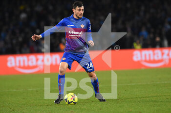 2023-02-12 - Alex Ferrari of US Cremonese in action during the Serie A match between SSC Napoli v US Cremonese at  Stadio Diego Armando Maradona  - SSC NAPOLI VS US CREMONESE - ITALIAN SERIE A - SOCCER