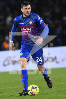 2023-02-12 - Alex Ferrari of US Cremonese in action during the Serie A match between SSC Napoli v US Cremonese at  Stadio Diego Armando Maradona  - SSC NAPOLI VS US CREMONESE - ITALIAN SERIE A - SOCCER
