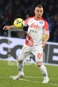 2023-02-12 - Stanislav Lobotka of SSC Napoli  in action during the Serie A match between SSC Napoli v US Cremonese at  Stadio Diego Armando Maradona  - SSC NAPOLI VS US CREMONESE - ITALIAN SERIE A - SOCCER