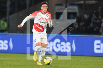 2023-02-12 - Eljif Elmas of SSC Napoli  in action  during the Serie A match between SSC Napoli v US Cremonese at  Stadio Diego Armando Maradona  - SSC NAPOLI VS US CREMONESE - ITALIAN SERIE A - SOCCER