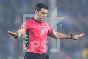 2023-02-13 - The Referee of the match Fabio Maresca to Napoli - UC SAMPDORIA VS INTER - FC INTERNAZIONALE - ITALIAN SERIE A - SOCCER