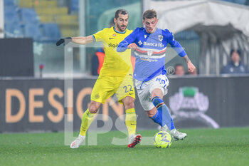 2023-02-13 - Henrix Mxit'aryan (Inter) - Mickaël Cuisance (Sampdoria) - UC SAMPDORIA VS INTER - FC INTERNAZIONALE - ITALIAN SERIE A - SOCCER