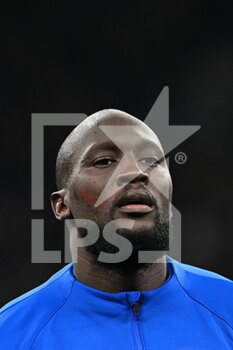 2023-02-18 - Romelo Lukaku of Inter Fc during the Italian Serie A football match between Inter FC Internazionale Udinese Calcio on 18 of February 2023 at Giuseppe Meazza San Siro Siro stadium in Milan, Italy. Photo Tiziano Ballabio - INTER - FC INTERNAZIONALE VS UDINESE CALCIO - ITALIAN SERIE A - SOCCER
