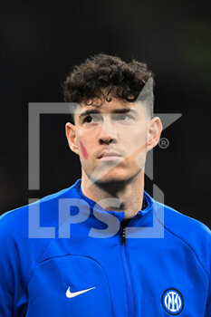 2023-02-18 - Alessandro Bastoni of Inter Fc during the Italian Serie A football match between Inter FC Internazionale Udinese Calcio on 18 of February 2023 at Giuseppe Meazza San Siro Siro stadium in Milan, Italy. Photo Tiziano Ballabio - INTER - FC INTERNAZIONALE VS UDINESE CALCIO - ITALIAN SERIE A - SOCCER
