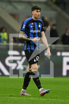 2023-02-18 - Alessandro Bastoni of Inter Fc during the Italian Serie A football match between Inter FC Internazionale Udinese Calcio on 18 of February 2023 at Giuseppe Meazza San Siro Siro stadium in Milan, Italy. Photo Tiziano Ballabio - INTER - FC INTERNAZIONALE VS UDINESE CALCIO - ITALIAN SERIE A - SOCCER