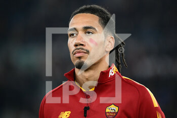 2023-02-19 - Chris Smalling (AS Roma) during the Italian Football Championship League A 2022/2023 match between AS Roma vs Hellas Verona at the Olimpic Stadium in Rome  on 19 February 2023. - AS ROMA VS HELLAS VERONA - ITALIAN SERIE A - SOCCER