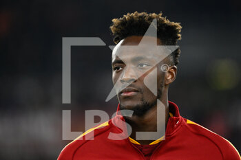 2023-02-19 - Tammy Abraham (AS Roma)  during the Italian Football Championship League A 2022/2023 match between AS Roma vs Hellas Verona at the Olimpic Stadium in Rome  on 19 February 2023. - AS ROMA VS HELLAS VERONA - ITALIAN SERIE A - SOCCER