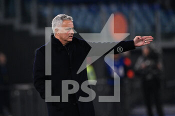 2023-02-19 - Jose’ Mourinho coach (AS Roma)  during the Italian Football Championship League A 2022/2023 match between AS Roma vs Hellas Verona at the Olimpic Stadium in Rome  on 19 February 2023. - AS ROMA VS HELLAS VERONA - ITALIAN SERIE A - SOCCER
