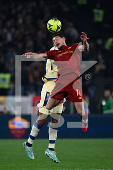 2023-02-19 - Andrea Belotti (AS Roma)  during the Italian Football Championship League A 2022/2023 match between AS Roma vs Hellas Verona at the Olimpic Stadium in Rome  on 19 February 2023. - AS ROMA VS HELLAS VERONA - ITALIAN SERIE A - SOCCER