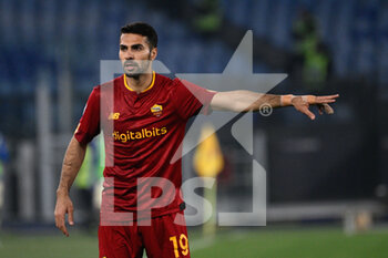 2023-02-19 - Zeki Celik (AS Roma)  during the Italian Football Championship League A 2022/2023 match between AS Roma vs Hellas Verona at the Olimpic Stadium in Rome  on 19 February 2023. - AS ROMA VS HELLAS VERONA - ITALIAN SERIE A - SOCCER