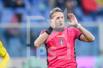 2023-02-18 - The Referee of the match Massimiliano Irrati to Pistoia - UC SAMPDORIA VS BOLOGNA FC - ITALIAN SERIE A - SOCCER