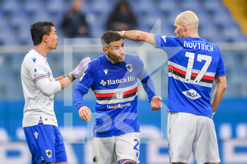 2023-02-18 - Emil Mulyadi Audero 
 - Nicola Murru - Bram Johan André Nuytinck (Sampdoria) - UC SAMPDORIA VS BOLOGNA FC - ITALIAN SERIE A - SOCCER