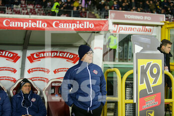 2023-02-20 - Davide Ballardini manager of Us Cremonese during the Italian Serie A, football match between Torino FC and Us Cremonese, on 20 February 2023 at Stadio Olimpico Grande Torino in Turin, Italy. Photo Ndrerim Kaceli - TORINO FC VS US CREMONESE - ITALIAN SERIE A - SOCCER