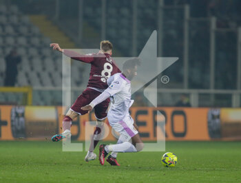 2023-02-20 - Soualiho Meïté of Us Cremonese during the Italian Serie A, football match between Torino FC and Us Cremonese, on 20 February 2023 at Stadio Olimpico Grande Torino in Turin, Italy. Photo Ndrerim Kaceli - TORINO FC VS US CREMONESE - ITALIAN SERIE A - SOCCER