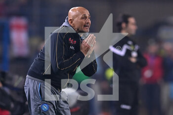 2023-02-25 - Luciano Spalletti (head coach of SSC Napoli) reacts - EMPOLI FC VS SSC NAPOLI - ITALIAN SERIE A - SOCCER