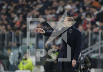 2023-02-28 - Massimiliano Allegri, Manager of Juventus during the Italian Serie A, football match between Juventus Fc and Torino Fc, on 28 February 2023 at Allianz Stadium, Turin, Italy. Photo Ndrerim Kaceli - JUVENTUS FC VS TORINO FC - ITALIAN SERIE A - SOCCER