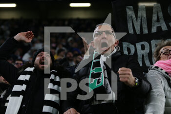 2023-02-28 - Juventus fans during the Italian Serie A, football match between Juventus Fc and Torino Fc, on 28 February 2023 at Allianz Stadium, Turin, Italy. Photo Ndrerim Kaceli - JUVENTUS FC VS TORINO FC - ITALIAN SERIE A - SOCCER