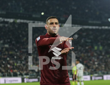 2023-02-28 - Antonio Sanabria of Torino FC celebrating after a goal during the Italian Serie A, football match between Juventus Fc and Torino Fc, on 28 February 2023 at Allianz Stadium, Turin, Italy. Photo Ndrerim Kaceli - JUVENTUS FC VS TORINO FC - ITALIAN SERIE A - SOCCER