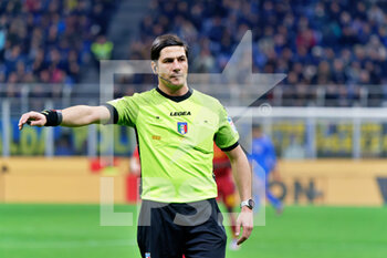 2023-03-05 - the referee Gianluca Manganiello of Pinerolo - INTER - FC INTERNAZIONALE VS US LECCE - ITALIAN SERIE A - SOCCER