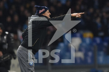 2023-03-03 - Luciano Spalletti coach  of SSC Napoli  gesticulates the Serie A match between SSC Napoli vs SS Lazio  at Diego Armando Maradona Stadium   - SSC NAPOLI VS SS LAZIO - ITALIAN SERIE A - SOCCER