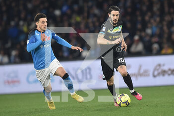 2023-03-03 - Luis Alberto of SS Lazio competes for the ball with Karim Zedadka of SSC Napoli   the Serie A match between SSC Napoli vs SS Lazio  at Diego Armando Maradona Stadium   - SSC NAPOLI VS SS LAZIO - ITALIAN SERIE A - SOCCER