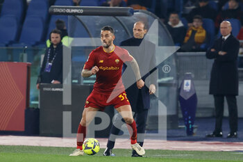 2023-03-05 - Leonardo Spinazzola of Roma  - AS ROMA VS JUVENTUS FC - ITALIAN SERIE A - SOCCER