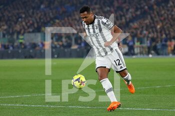 2023-03-05 - Alex Sandro of Juventus   - AS ROMA VS JUVENTUS FC - ITALIAN SERIE A - SOCCER