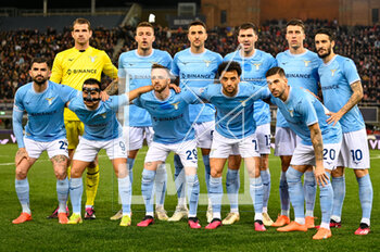 2023-03-11 - SS Lazio for team photo lined up - BOLOGNA FC VS SS LAZIO - ITALIAN SERIE A - SOCCER
