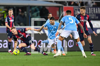 2023-03-11 - foul of Bologna's Lewis Ferguson by Lazio’s Mattia Zaccagni - BOLOGNA FC VS SS LAZIO - ITALIAN SERIE A - SOCCER