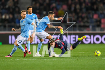 2023-03-11 - foul of Lazio’s Adam Marusic by Lazio’s Matias Vecino - BOLOGNA FC VS SS LAZIO - ITALIAN SERIE A - SOCCER