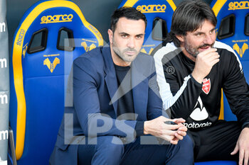2023-03-12 - Monza's Head Coach Raffaele Palladino portrait - HELLAS VERONA FC VS AC MONZA - ITALIAN SERIE A - SOCCER