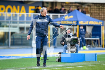 2023-03-12 - Verona's Head Coach Marco Zaffaroni gestures - HELLAS VERONA FC VS AC MONZA - ITALIAN SERIE A - SOCCER