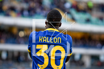 2023-03-12 - Disappointment of Verona's Yayah Kallon - HELLAS VERONA FC VS AC MONZA - ITALIAN SERIE A - SOCCER