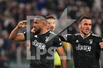 2023-03-12 - Gleison Bremer (Juventus FC) and Filip Kostic (Juventus FC) celebrates the goal of 1-0 - JUVENTUS FC VS UC SAMPDORIA - ITALIAN SERIE A - SOCCER