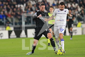 2023-03-12 - Adrien Rabiot (Juventus FC) in action against Mehdi Leris (UC Sampdoria) - JUVENTUS FC VS UC SAMPDORIA - ITALIAN SERIE A - SOCCER