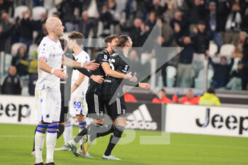2023-03-12 - Adrien Rabiot (Juventus FC) celebrates the goal of 3-2 - JUVENTUS FC VS UC SAMPDORIA - ITALIAN SERIE A - SOCCER