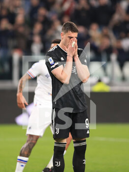 2023-03-12 - Dušan Vlahović (Juventus FC) after the penalty missed - JUVENTUS FC VS UC SAMPDORIA - ITALIAN SERIE A - SOCCER