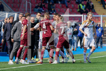2023-03-12 - Players of Lecce and players of Torino react - US LECCE VS TORINO FC - ITALIAN SERIE A - SOCCER