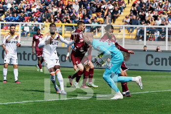 2023-03-12 - Vanja Milinkovic-Savic (Torino FC) and Assan Ceesay (US Lecce) - US LECCE VS TORINO FC - ITALIAN SERIE A - SOCCER