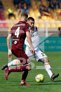 2023-03-12 - Gabriel Strefezza (US Lecce) and Alessandro Buongiorno (Torino FC) - US LECCE VS TORINO FC - ITALIAN SERIE A - SOCCER
