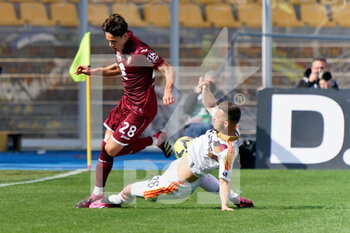 2023-03-12 - Remi Oudin (US Lecce) and Samuele Ricci (Torino FC) - US LECCE VS TORINO FC - ITALIAN SERIE A - SOCCER