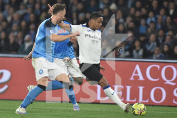 2023-03-11 - Luisi Muriel of Atalanta   during the Serie A match between SSC Napoli v Atalanta BC  at Diego Armando Maradona Stadium  - SSC NAPOLI VS ATALANTA BC - ITALIAN SERIE A - SOCCER