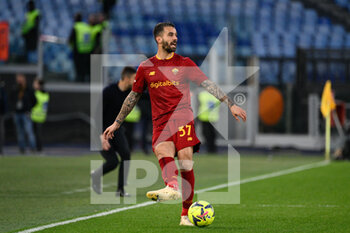 2023-03-12 - Leonardo Spinazzola (AS Roma)  during the Italian Football Championship League A 2022/2023 match between AS Roma vs US Sassuolo at the Olimpic Stadium in Rome  on 12 March 2023. - AS ROMA VS US SASSUOLO - ITALIAN SERIE A - SOCCER