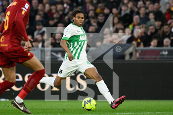 2023-03-12 - Armand Lauriente' (US Sassuolo) during the Italian Football Championship League A 2022/2023 match between AS Roma vs US Sassuolo at the Olimpic Stadium in Rome  on 12 March 2023. - AS ROMA VS US SASSUOLO - ITALIAN SERIE A - SOCCER
