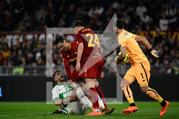 2023-03-12 - Domenico Berardi (US Sassuolo) during the Italian Football Championship League A 2022/2023 match between AS Roma vs US Sassuolo at the Olimpic Stadium in Rome  on 12 March 2023. - AS ROMA VS US SASSUOLO - ITALIAN SERIE A - SOCCER